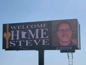 Warroad Billboard for Steve