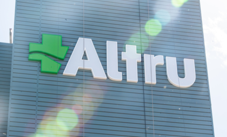 Altru new hospital logo