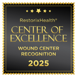 RestorixHealth Center of Excellence Badge.