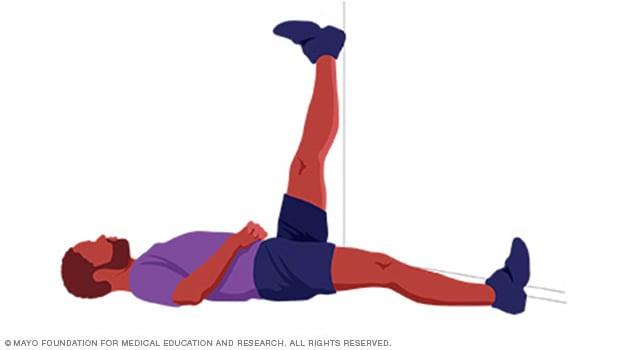 Hamstring stretch
