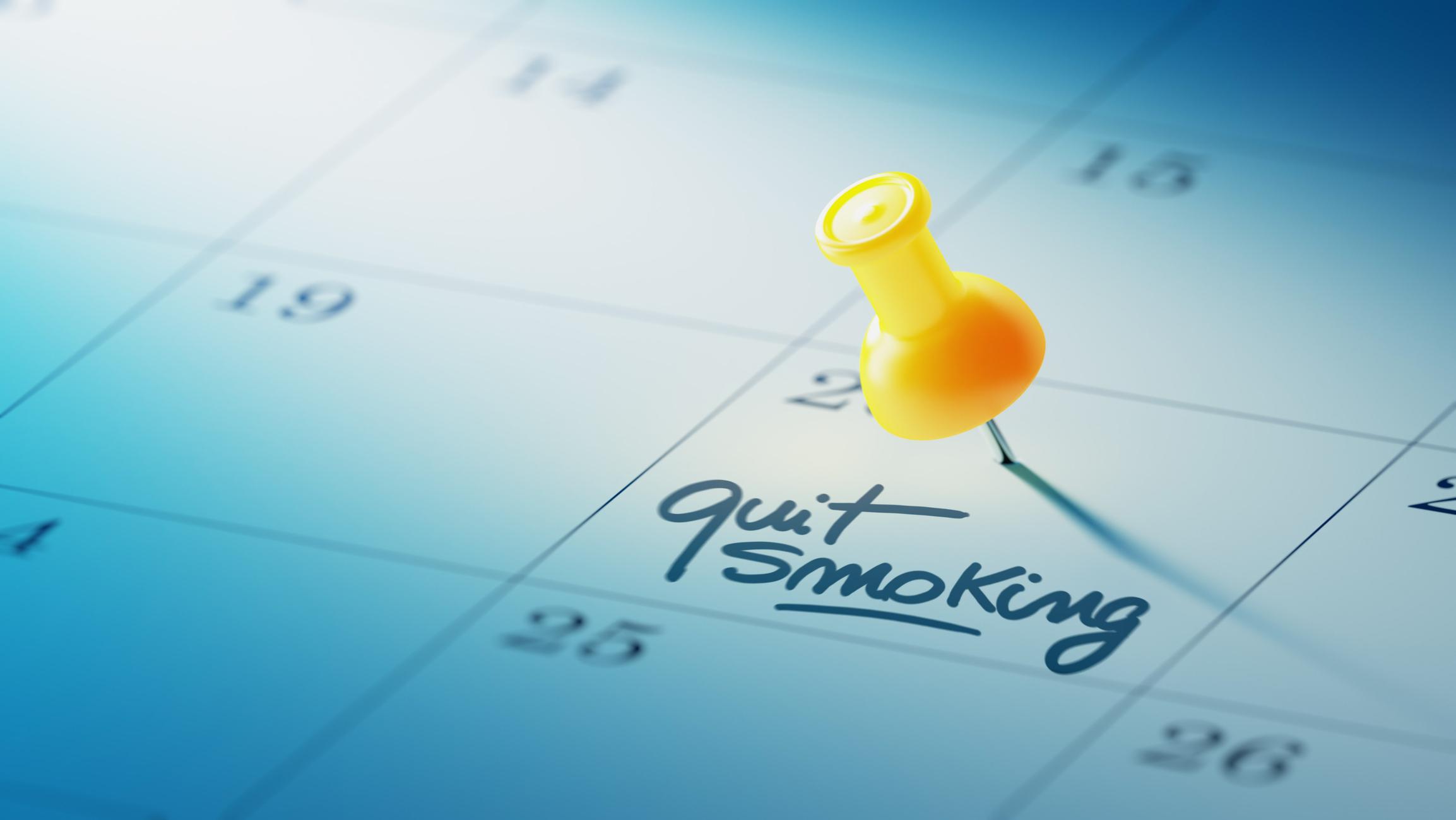 Quit Smoking on Calendar