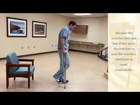 Axillary Crutches SitStand and UpDown Stairs NWB with Captions1